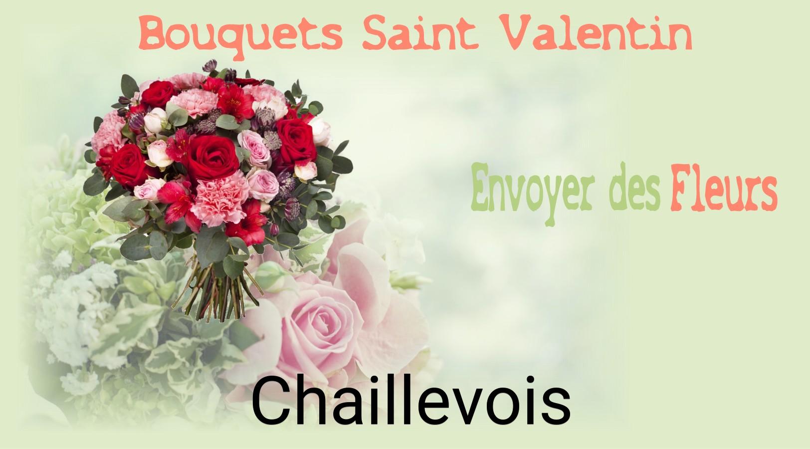 Roses de Saint-Valentin livrées à Chaillevois